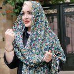 شال گل ریز - مانتو پاتریس رشت