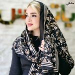 شال راه راه گلدار - مانتو پاتریس رشت
