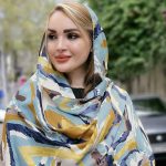 شال آبرنگی - مانتو پاتریس رشت