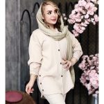 مانتو کرسپو بغل دکمه - مانتو پاتریس رشت