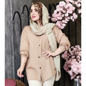 مانتو کرسپو بغل دکمه - مانتو پاتریس رشت