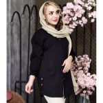 مانتو کرسپو بغل دکمه - مانتو پاتریس رشت