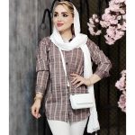 مانتو چهارخونه کنفی - مانتو پاتریس رشت