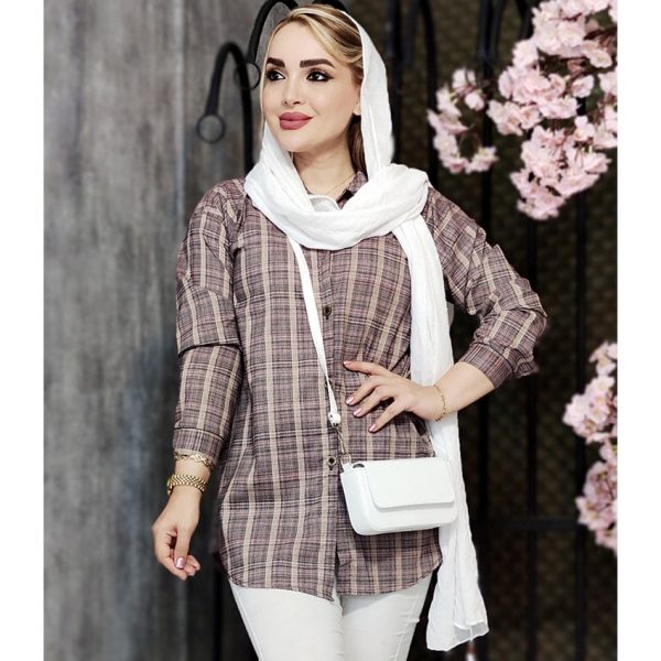 مانتو چهارخونه کنفی - مانتو پاتریس رشت