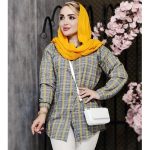 مانتو چهارخونه کنفی - مانتو پاتریس رشت