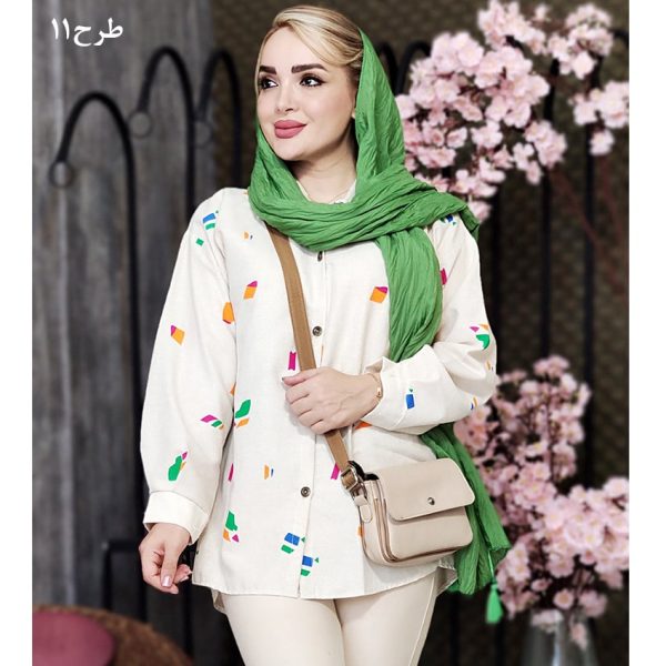 مانتو لینن طرحدار - مانتو پاتریس رشت