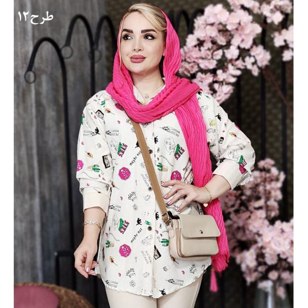 مانتو لینن طرحدار - مانتو پاتریس رشت