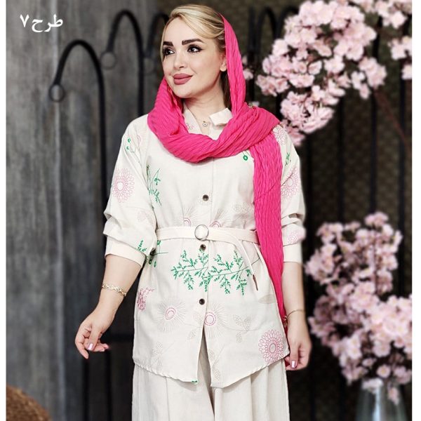 مانتو لینن طرحدار - مانتو پاتریس رشت