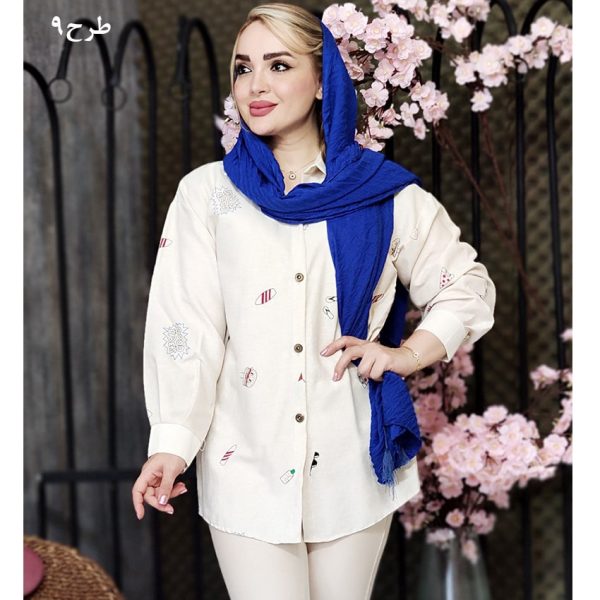 مانتو لینن طرحدار - مانتو پاتریس رشت