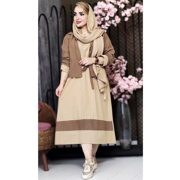 36600429-2-min ست کت سارافون لینن - مانتو پاتریس رشت