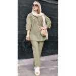 ست لینن 3 دکمه - مانتو پاتریس رشتثگجک4