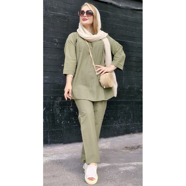 36600434-3-min (1) ست لینن 3 دکمه - مانتو پاتریس رشتثگجک4