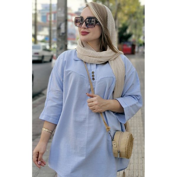 ست لینن 3 دکمه - مانتو پاتریس رشت