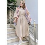 کفتان لینن چاکدار - مانتو پاتریس رشت