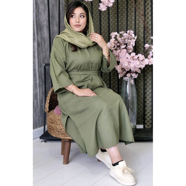 کفتان لینن چاکدار - مانتو پاتریس رشت