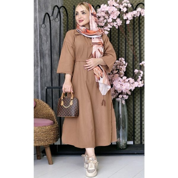 کفتان لینن چاکدار - مانتو پاتریس رشت