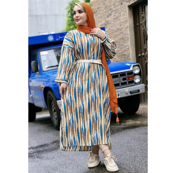 کفتان کراش راه راه - مانتو پاتریس رشت