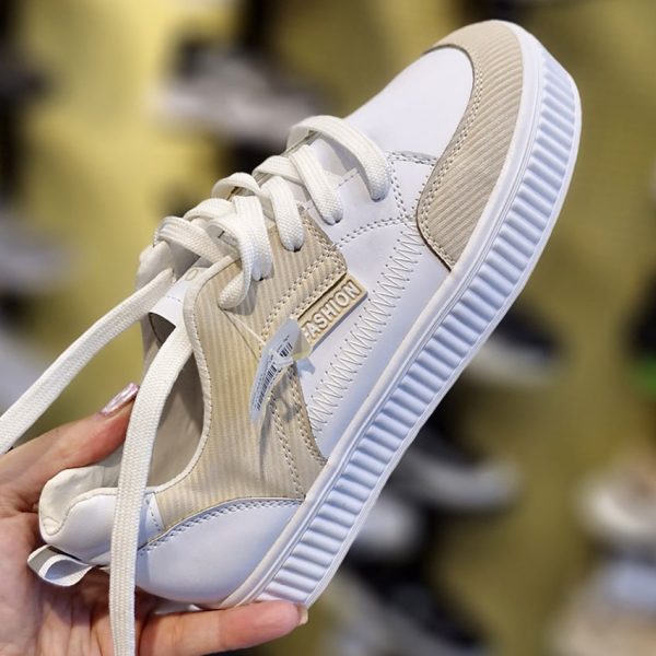 کتونی فشن سفید کرم - مانتو پاتریس رشت