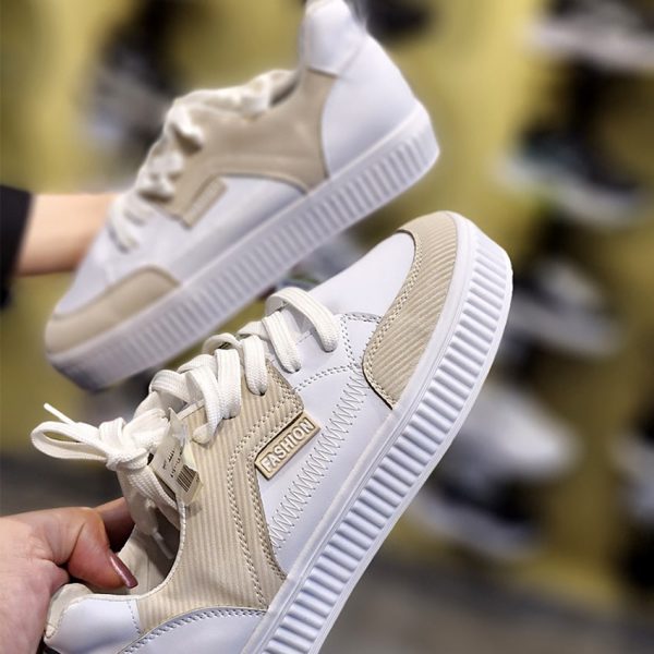 37000104-2-min کتونی فشن سفید کرم - مانتو پاتریس رشت