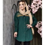 مانتو لینن زیگ زاگ - مانتو پاتریس رشت