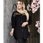 مانتو لینن زیگ زاگ - مانتو پاتریس رشت