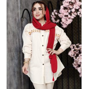مانتو لینن زیگ زاگ - مانتو پاتریس رشت