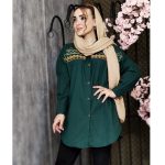 مانتو لینن زیگ زاگ - مانتو پاتریس رشت