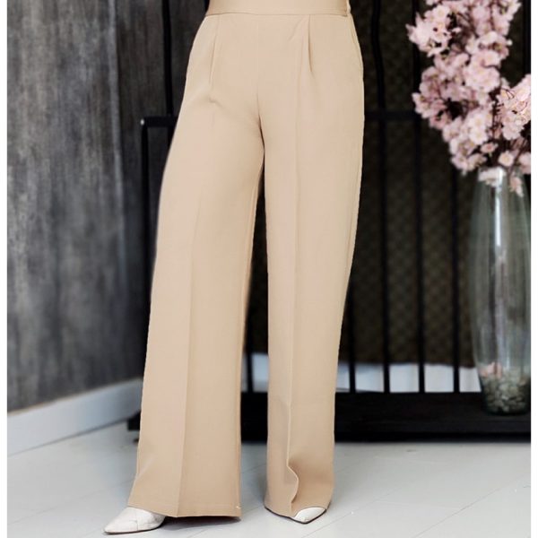 شلوار مازراتی بگ کاراملی - مانتو پاتریس رشت