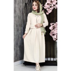 ست کت دامن لینن - مانتو پاتریس رشت