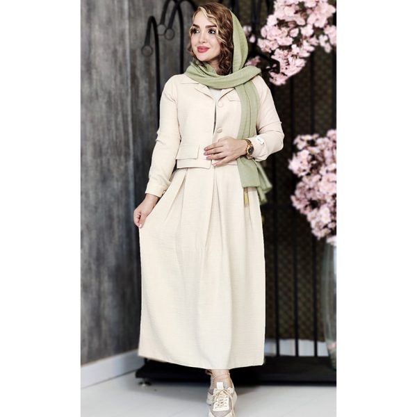 ست کت دامن لینن - مانتو پاتریس رشت