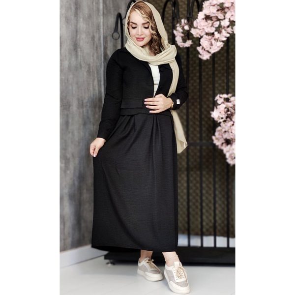 ست کت دامن لینن - مانتو پاتریس رشت