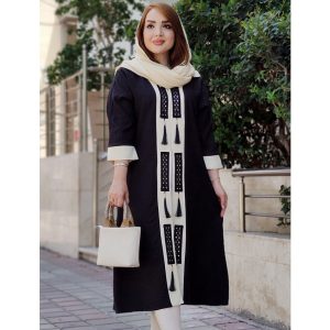 مانتو نواری منگوله دار - مانتو پاتریس رشت