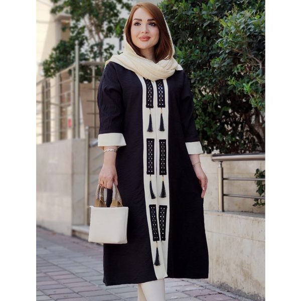 مانتو نواری منگوله دار - مانتو پاتریس رشت