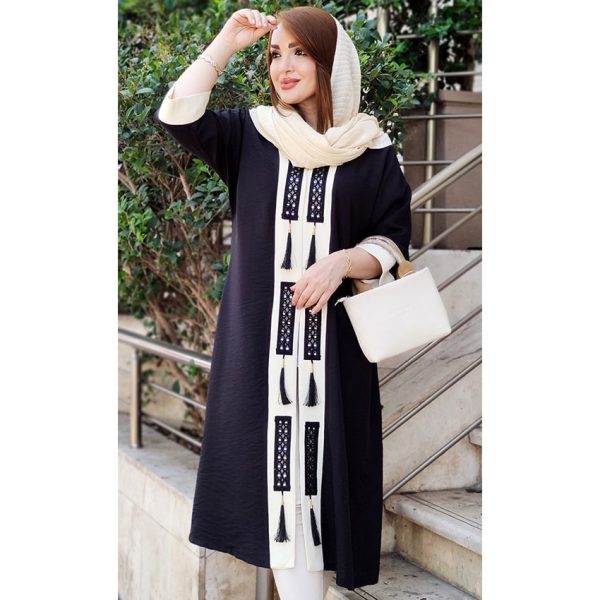 مانتو نواری منگوله دار - مانتو پاتریس رشت