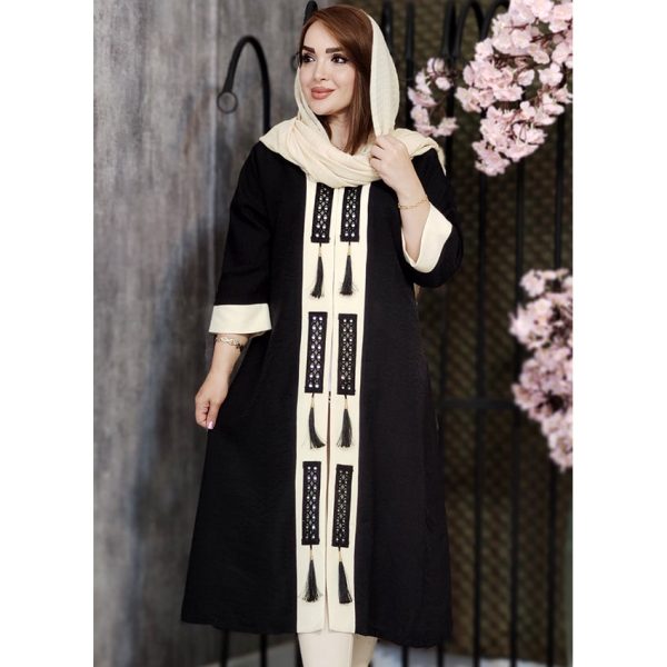 مانتو نواری منگوله دار - مانتو پاتریس رشت