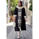 مانتو نواری منگوله دار - مانتو پاتریس رشت