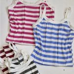 تاپ بندی کراپ راه راه - مانتو پاتریس رشت