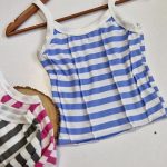 تاپ بندی کراپ راه راه - مانتو پاتریس رشت