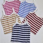 تاپ بندی کراپ راه راه - مانتو پاتریس رشت