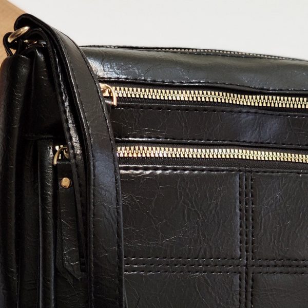 کیف دوشی 2 زیپ - مانتو پاتریس رشت