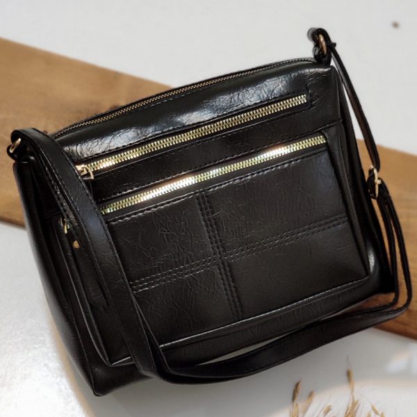 کیف دوشی 2 زیپ - مانتو پاتریس رشت