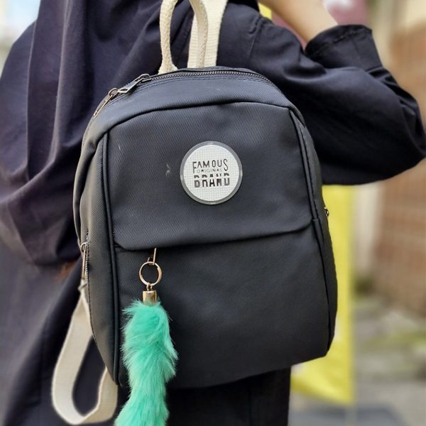 کوله پشتی برزنتی آویز دار - مانتو پاتریس رشت