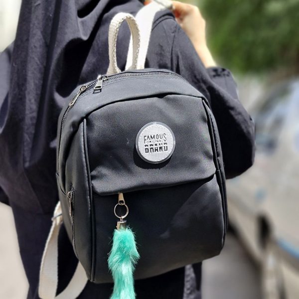 کوله پشتی برزنتی آویز دار - مانتو پاتریس رشت