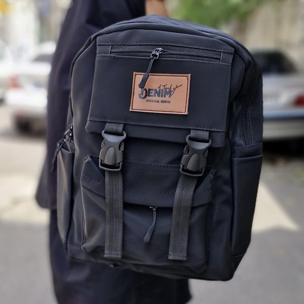 کوله پشتی دنیم دو سگک - مانتو پاتریس رشت