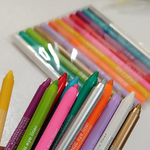 پک 12 عددی مداد چشم رنگی فلورما - مانتو پاتریس رشت