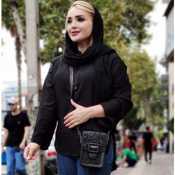 شومیز جلوبسته مشکی - مانتو پاتریس رشت