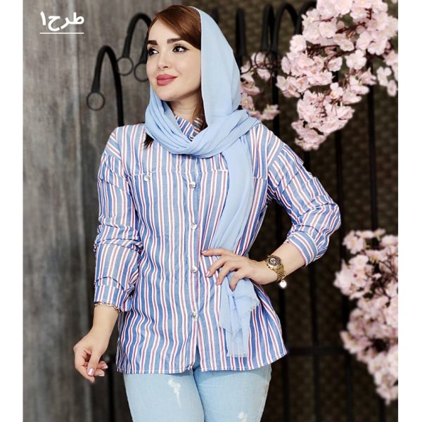 مانتو یقه دیپلمات رنگی - مانتو پاتریس رشت