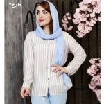 مانتو یقه دیپلمات رنگی - مانتو پاتریس رشت