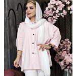 مانتو پانچ راه راه ریز - مانتو پاتریس رشت