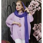 مانتو پانچ راه راه ریز - مانتو پاتریس رشت